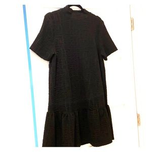 NWT ZARA short sleeve mini dress